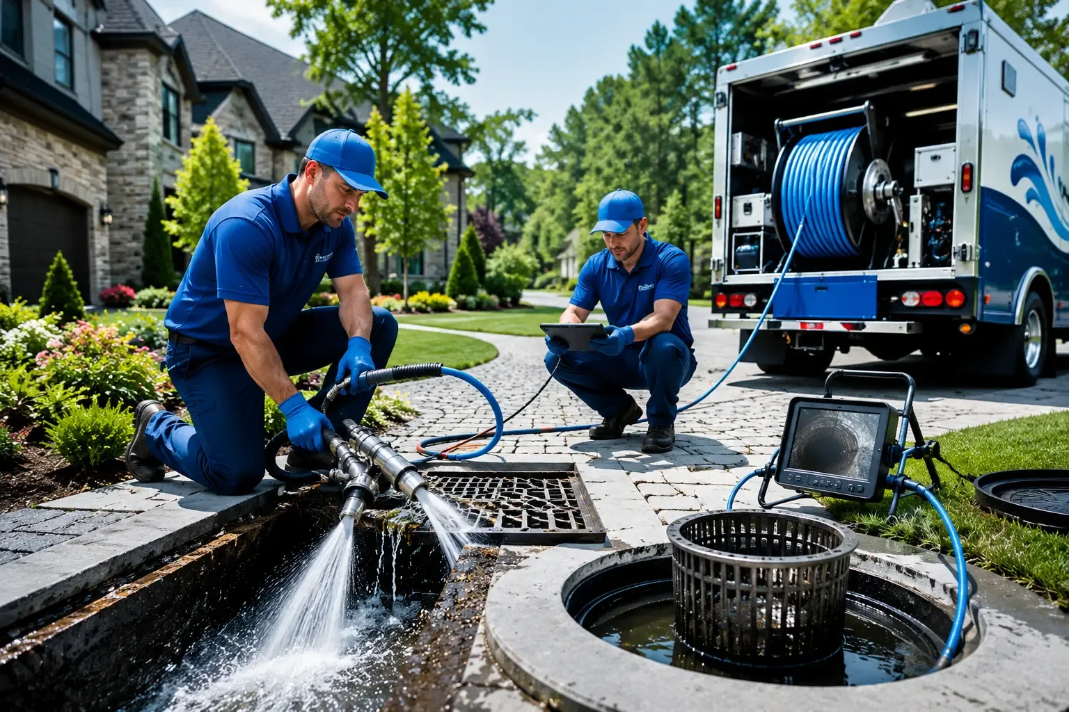 Local outdoor drain cleaning professionals in West Hatfield, MA
